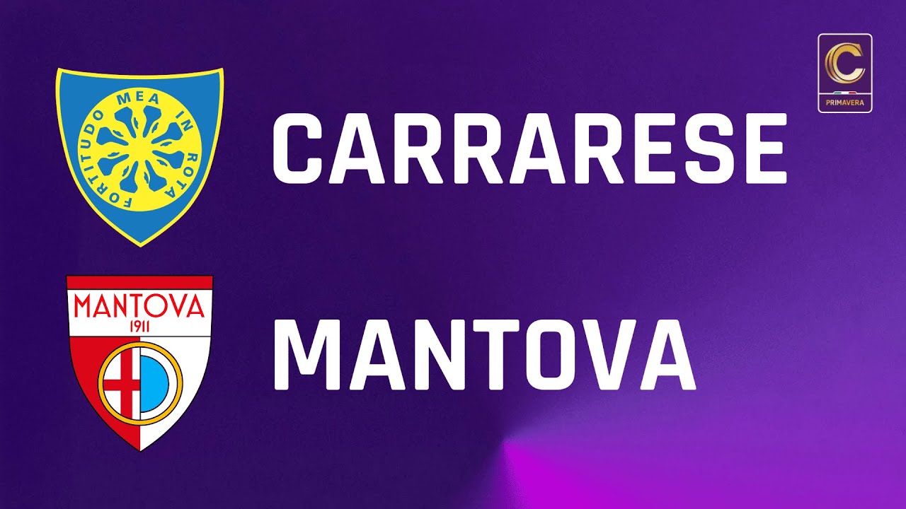 Carrarese - Mantova 2-2 | Primavera 3 - Girone A | Gli Highlights