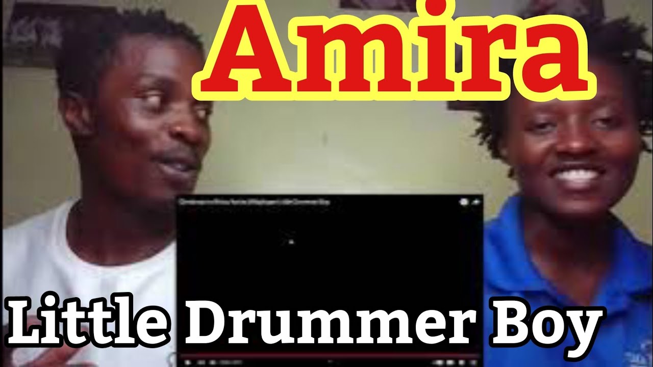 Christmas in Africa -  Amira Willighagen -  Little Drummer Boy | REACTION VIDEO