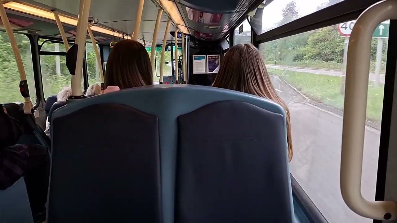 *Floored* Arriva Yorkshire Wright Gemini 2/VDL DB300 YJ61OAM 1516 | Service 203