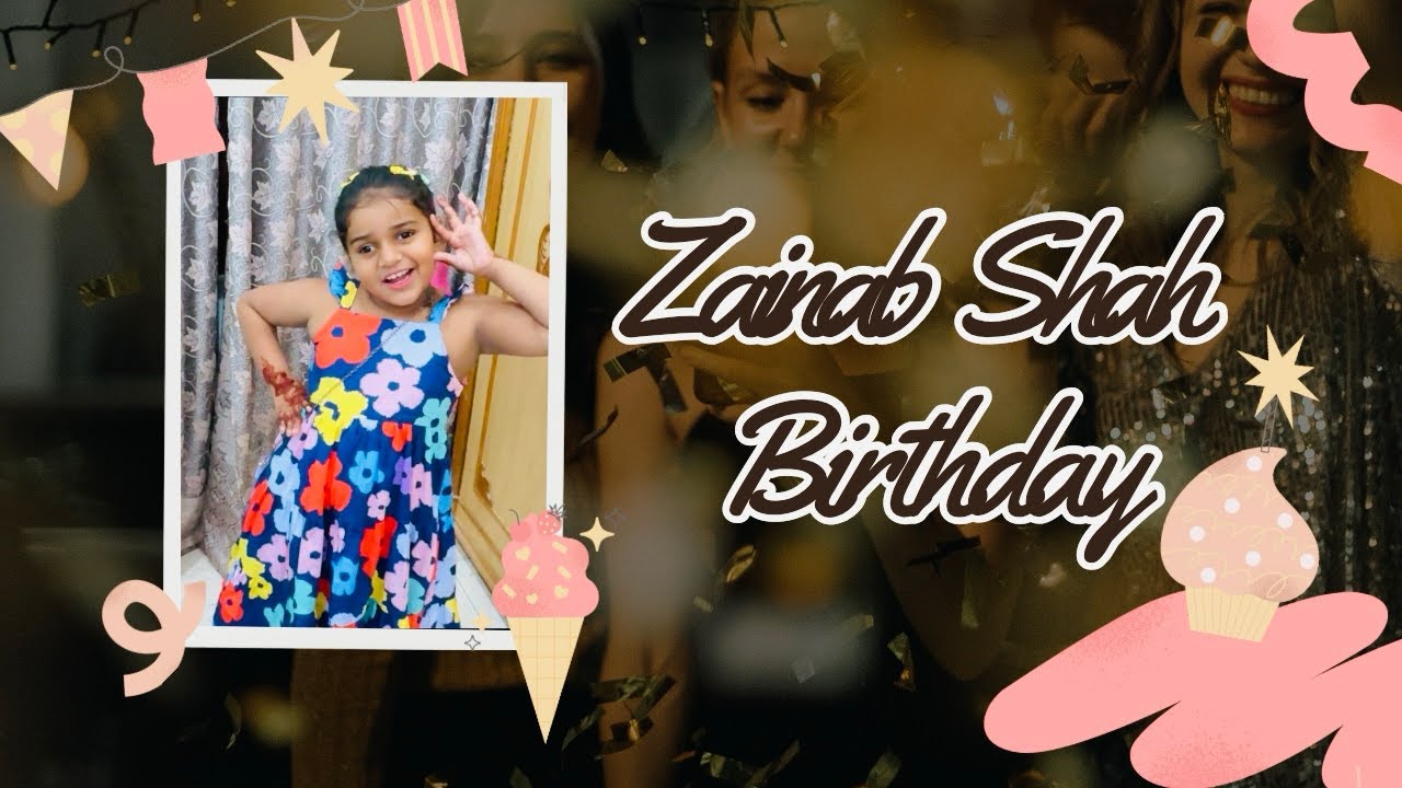 Zainab Shah’s Birthday Celebration🎂🎈Family Celebration Vlog🎉🥳 Hamari Duniya🫶🏻