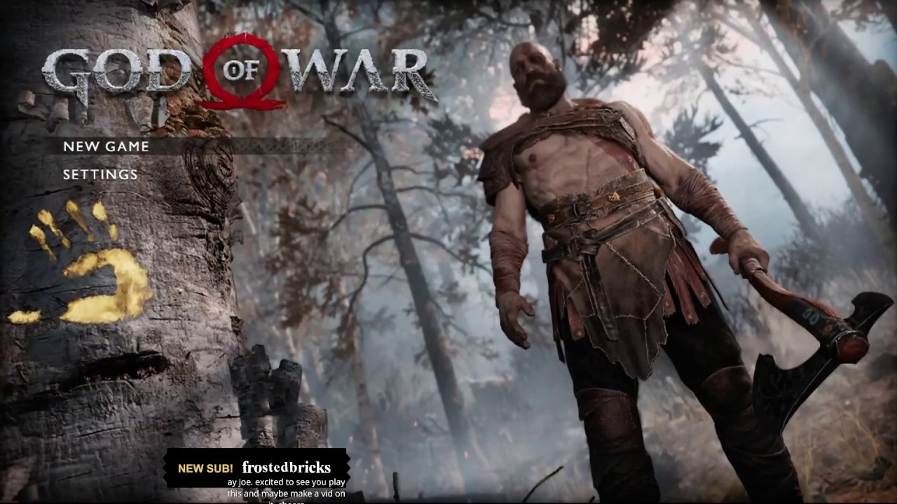 God of War (2018) This is the New One! - Stream One