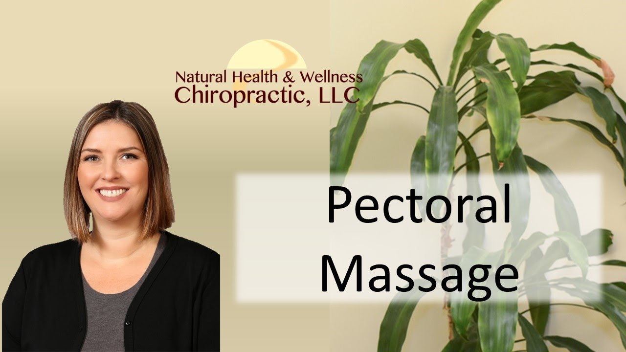 Massage Demo - Pectoral Muscle Work