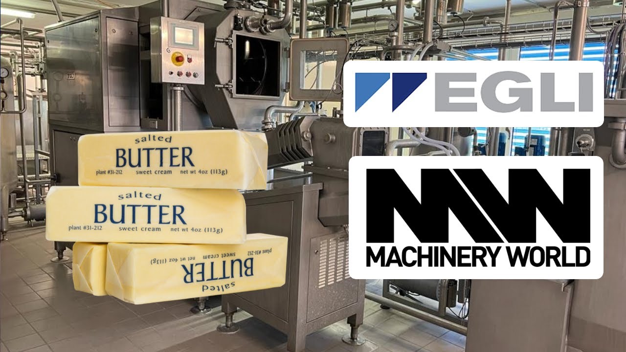 Egli EKB7 Continuous Butter Production Line, 1.000 kg/hour