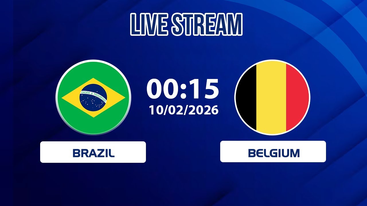 🔴 Brazil vs Belgium | Superstars Shining on the Big Night