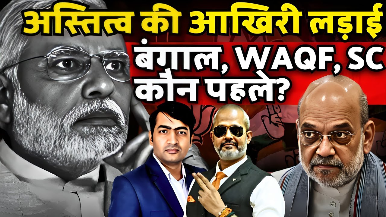 Abhishek Tiwari I Modi के हमले की बीच चुनौती WAQF West Bengal, Supreme Court, National Herald I Aadi