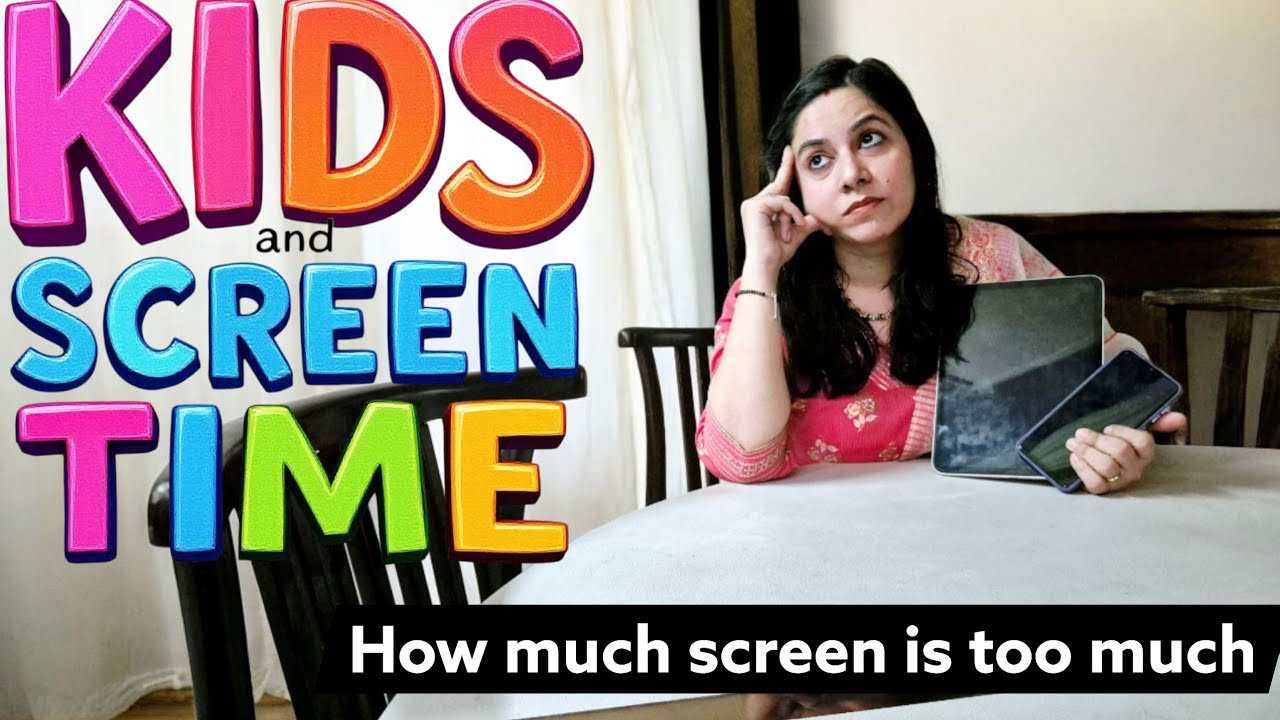 Screen Addiction | How much is too much | बच्चों का screen time कैसे कम करें | @AnuradhaRishiVerma