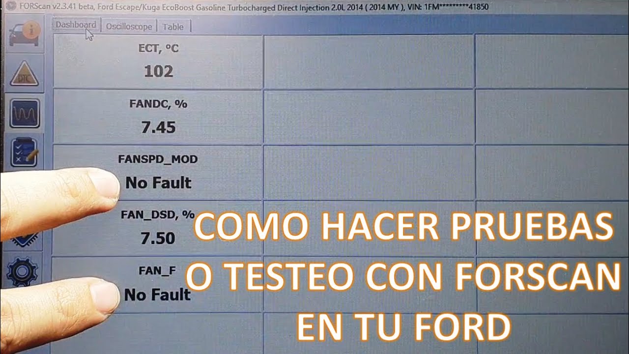 Asi puedes testear o probar los módulos y funcionalidades de tu vehículo Ford 🤓🧐