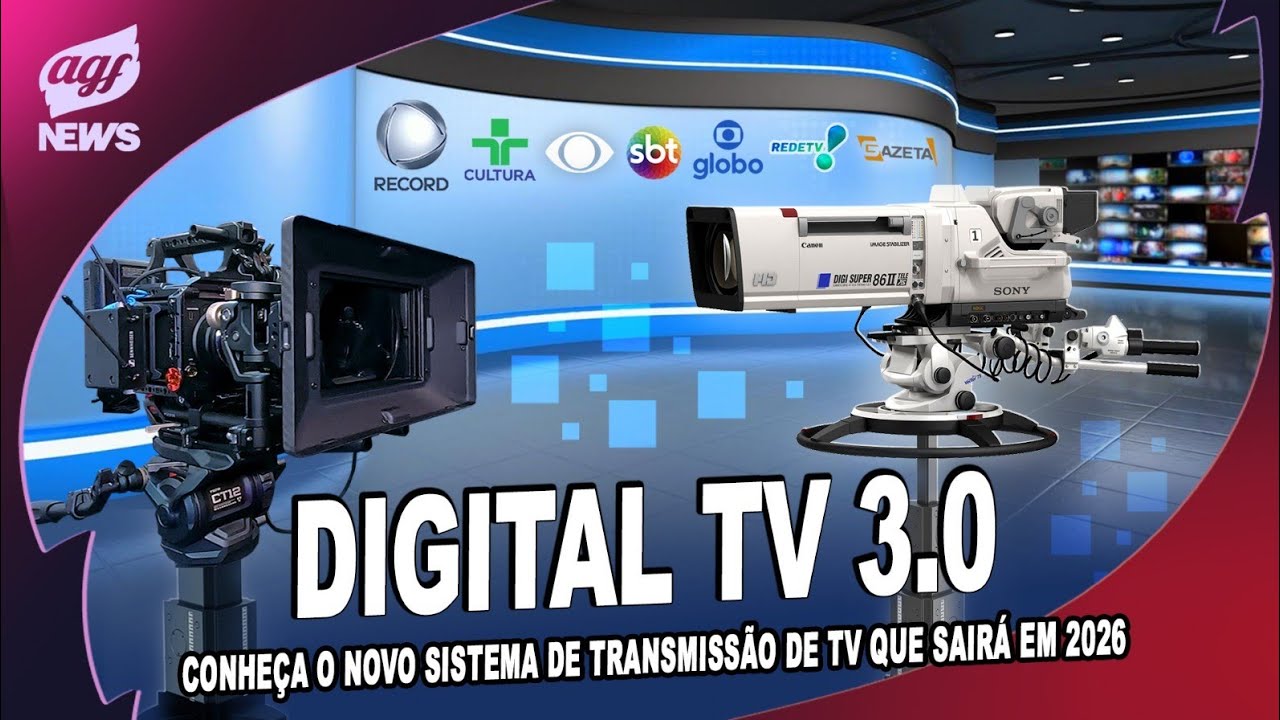 CONHEÇA O NOVO SISTEMA DIGITAL DTV 3.0 - 4K