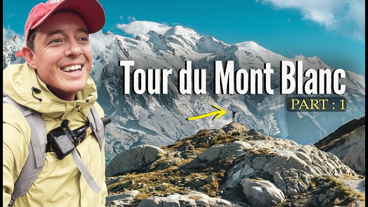 180 км пешком по эпическому маршруту Тур дю Монблан ⛰️ (Часть 1)