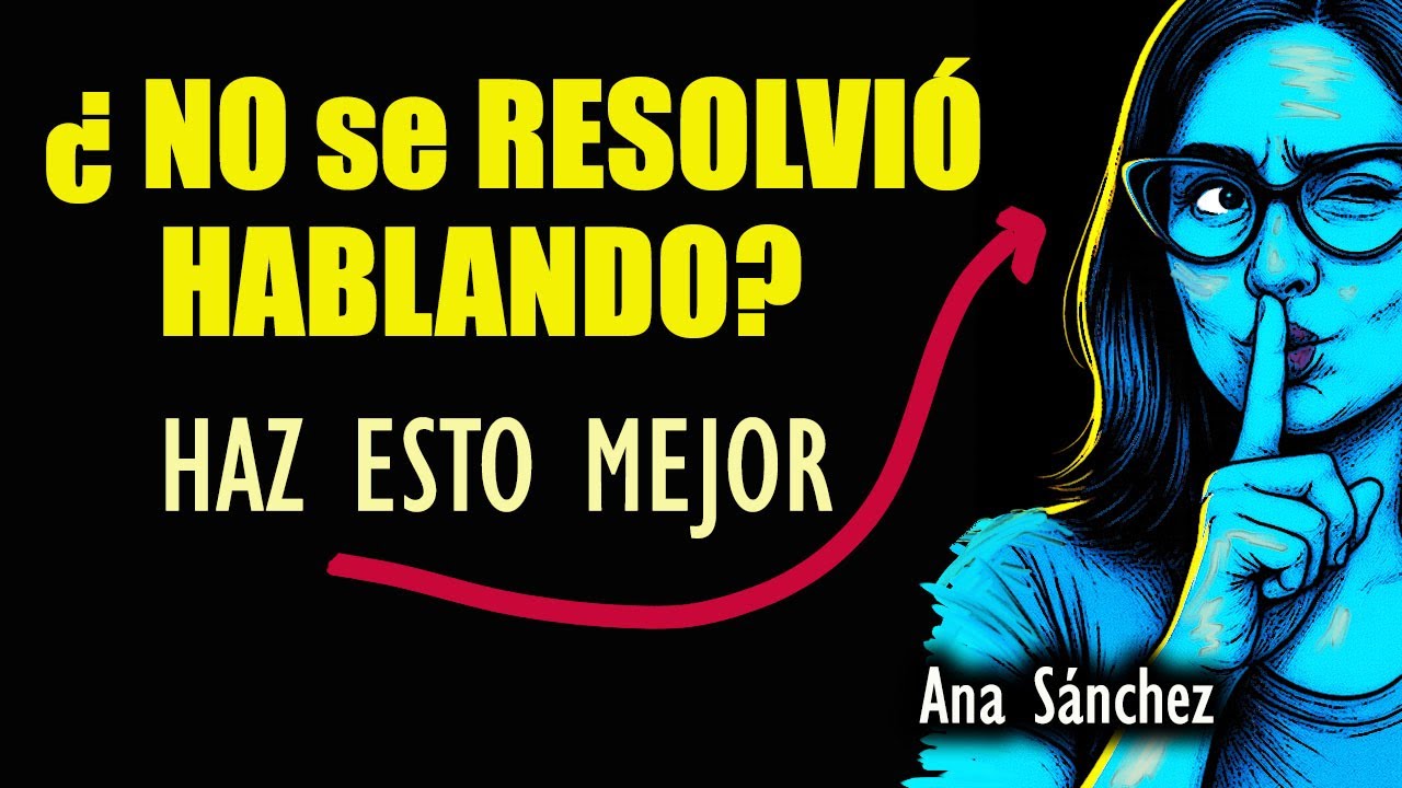 HABLAR y explicar mas NO LO ARREGLA.(MANIPULACIONES, DESACUERDOS Y CONFLICTOS=