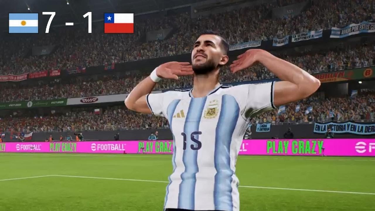 🇦🇷 vs 🇨🇱 eFootball