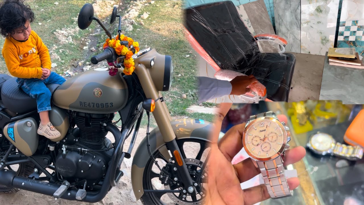 New Bullet new Watch new chair 😎￼