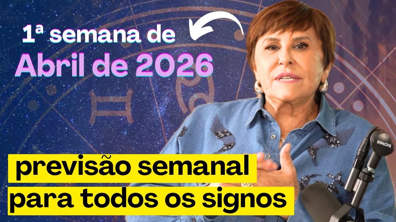 PREVIS&Otilde;ES DOS SIGNOS de 30 a 05 ABRIL 2026 com M&Aacute;RCIA SENSITIVA #horoscopo #abril2026 