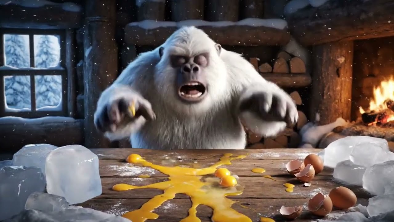 Generate 1 VLog using Veo3, consisting of 4 clips. Protagonist: The star is a large, 