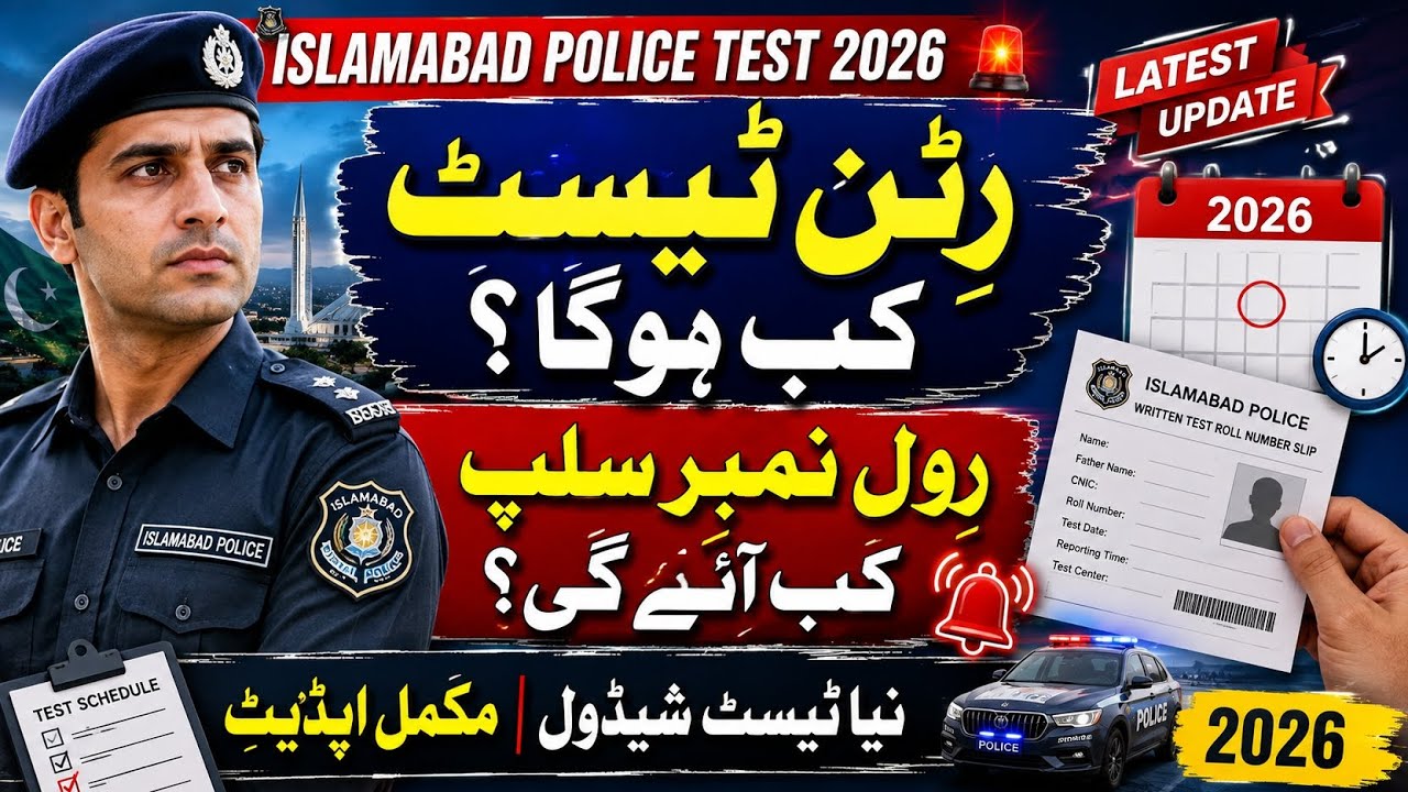 Islamabed police written test 2026| islamabed police written test preparation| islamabed police test