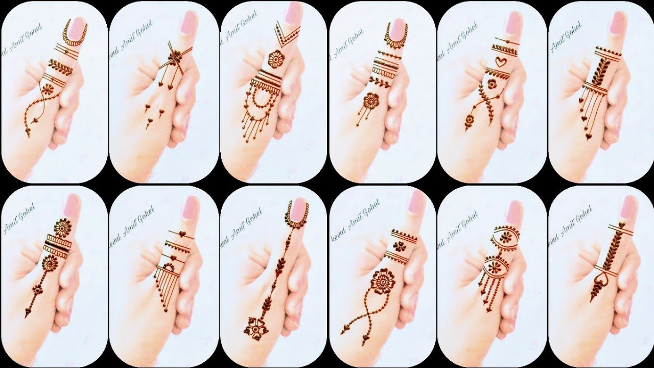 DIY Thumb Mehendi Tattoo Designs | Beautiful Stylish Side thumb Henna designs trending 2019