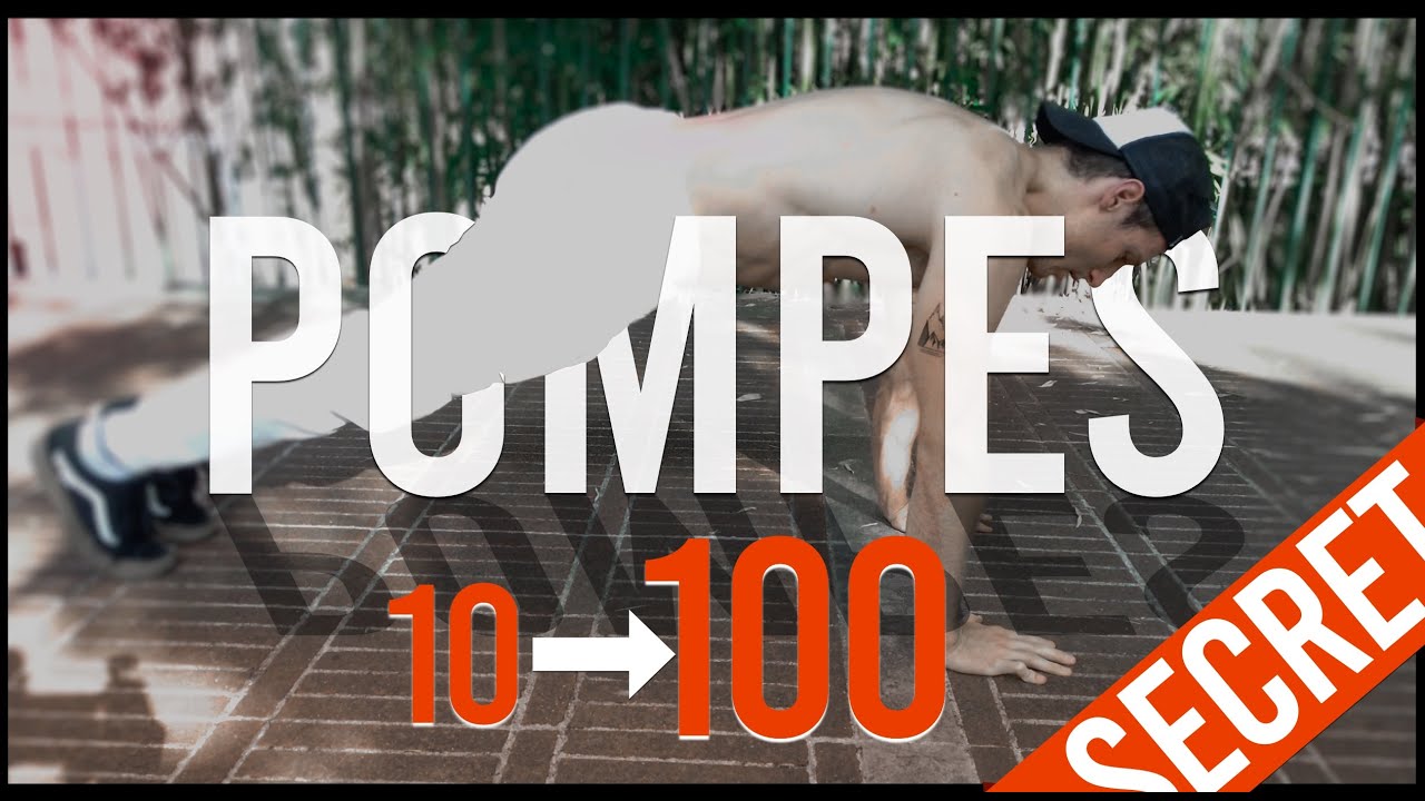 ENTRAÎNEMENT POMPES 5 MIN POUR AUGMENTER TON MAX