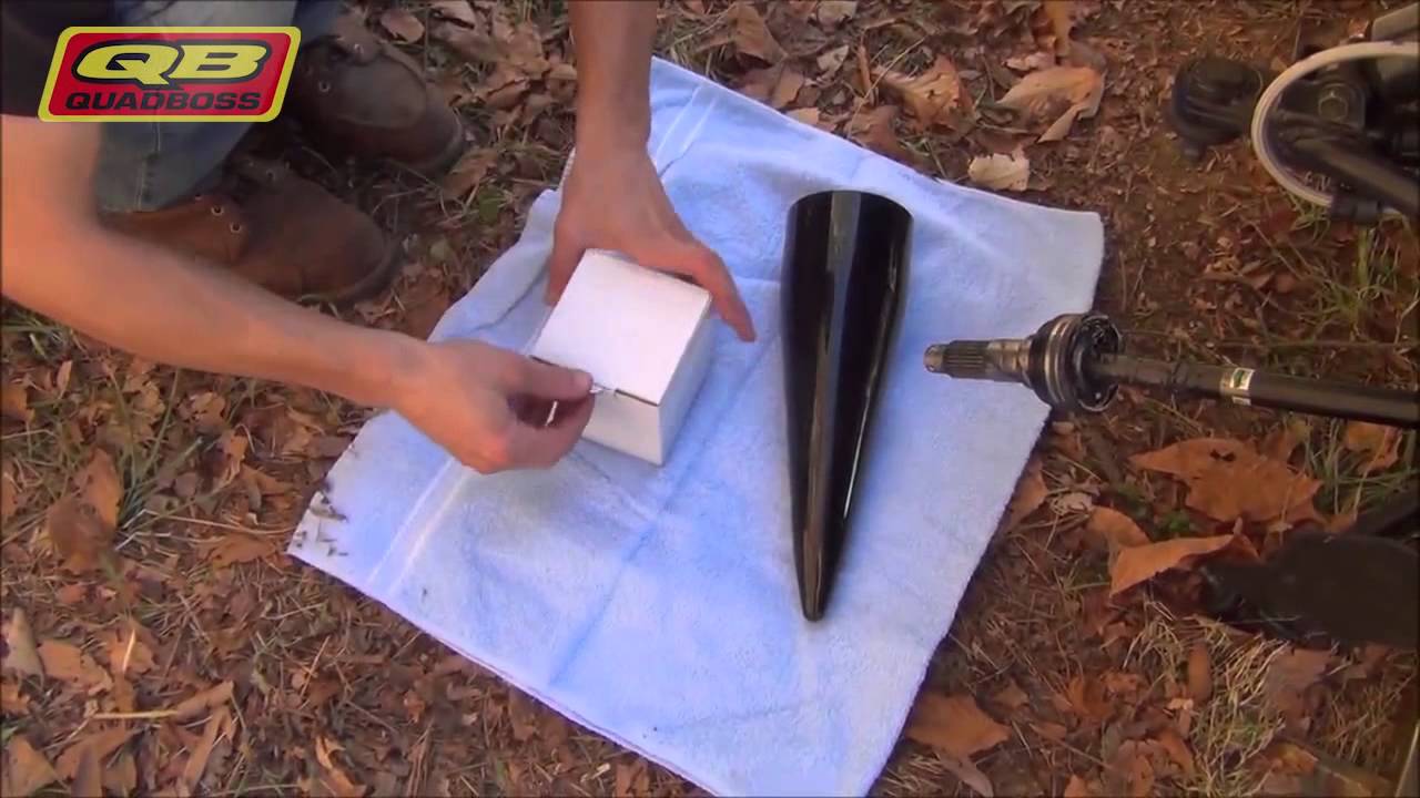 How To | Install a CV Boot Rapid Repair Kit | QuadBoss