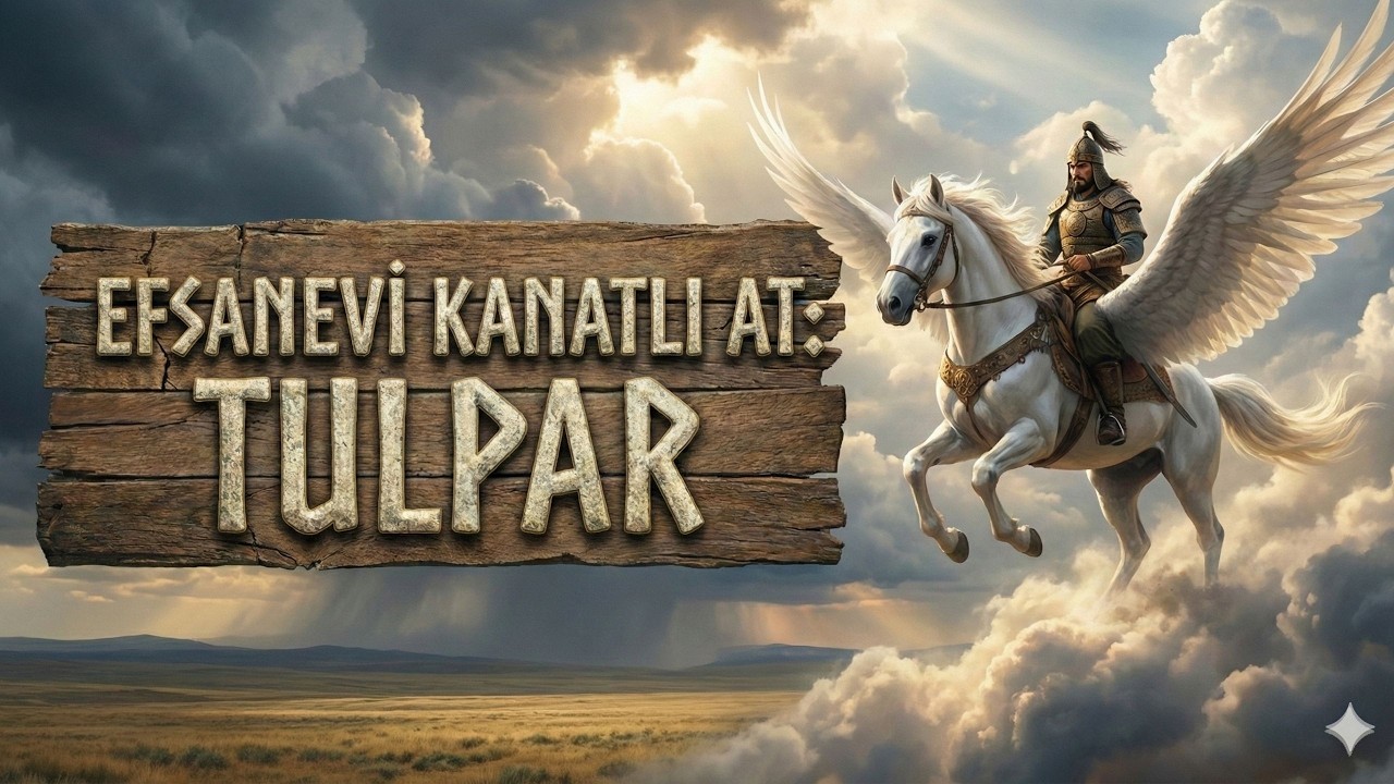 Pegasus Değil, Türk’ün Kanatlı Atı: TULPAR! 🐎✨