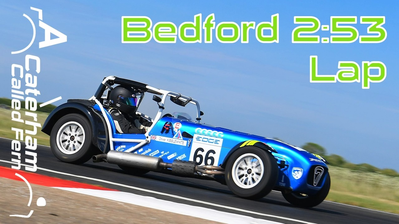 Oliver Bedford Autodrome Fast Lap 2:53 Caterham 7