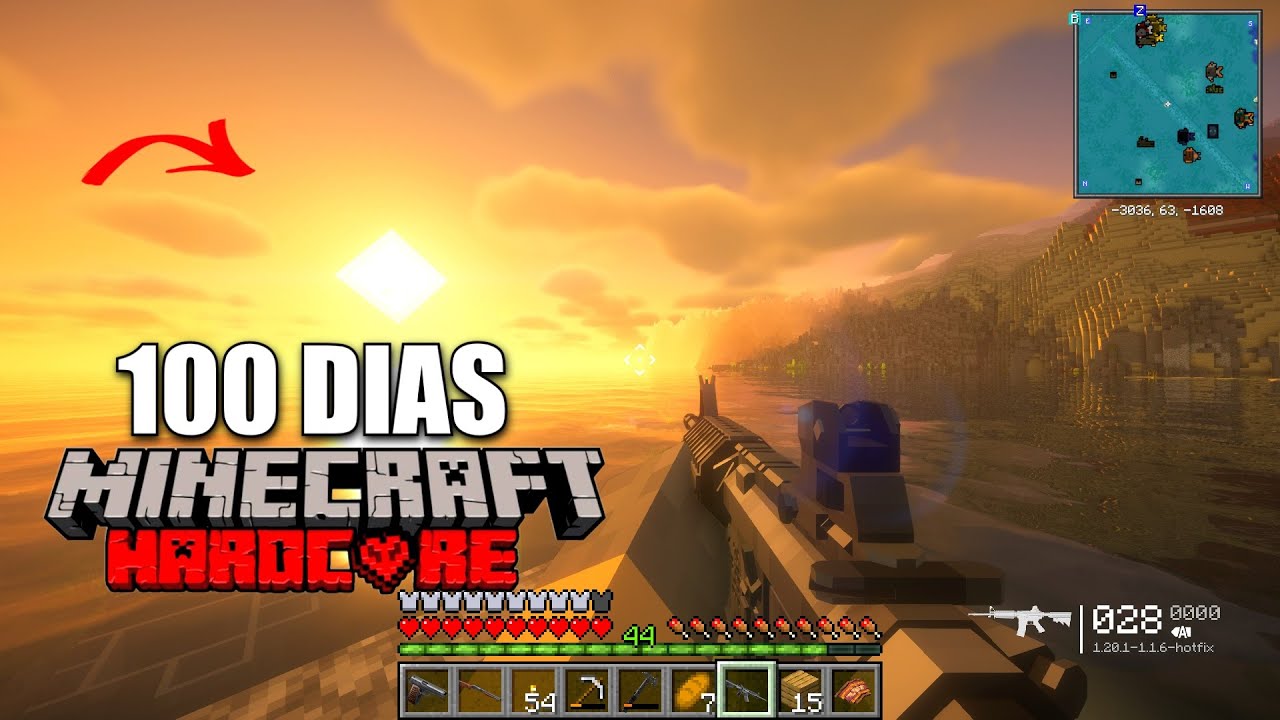 Sobrevivo 100 D&iacute;as en una APOCAPILSIS ZOMBIE en Minecraft... #6