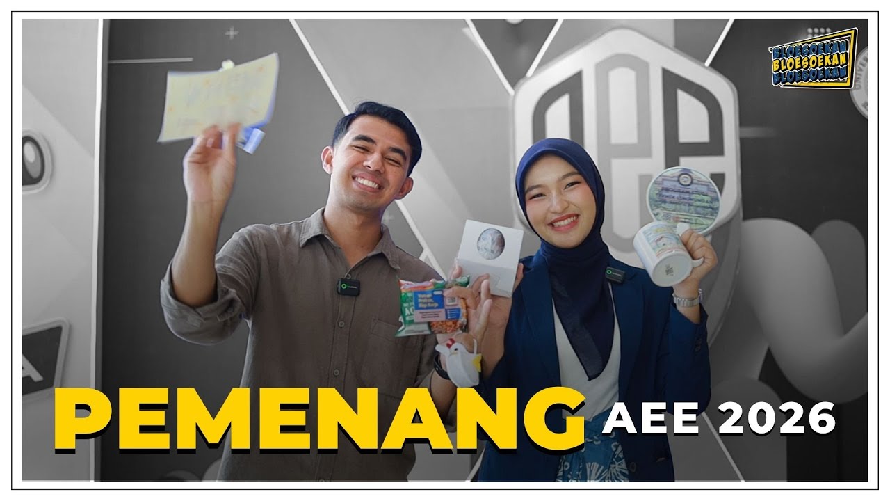 PEMENANG SESUNGGUHNYA di AIRLANGGA EDUCATION EXPO 2026 | Bloesoekan