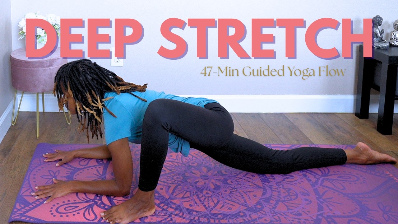 Full Body Deep Stretch | 47 Min Slow Yoga Flow for Stress Relief