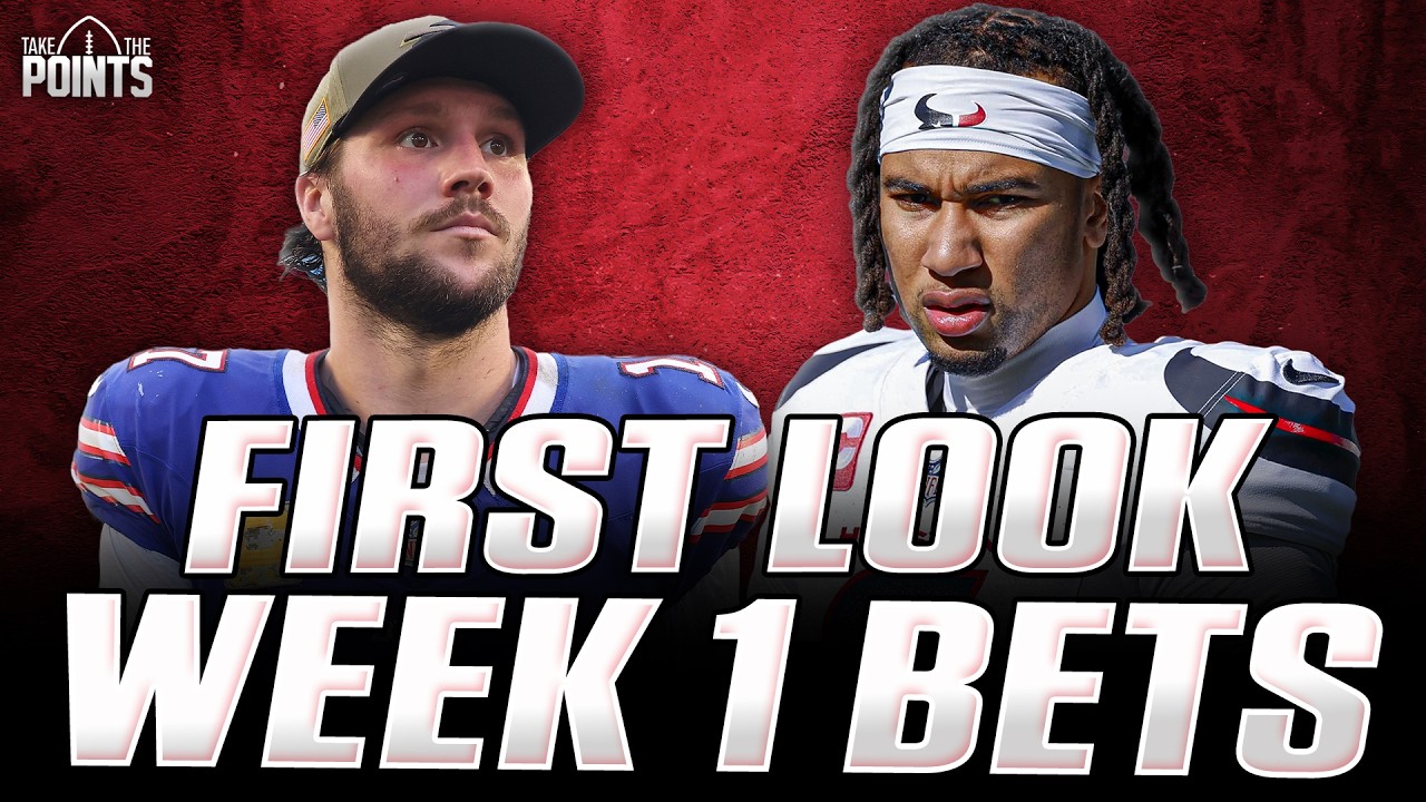 NFL Week 1 Picks: 4 Bets to LOCK IN NOW! | Take the Points