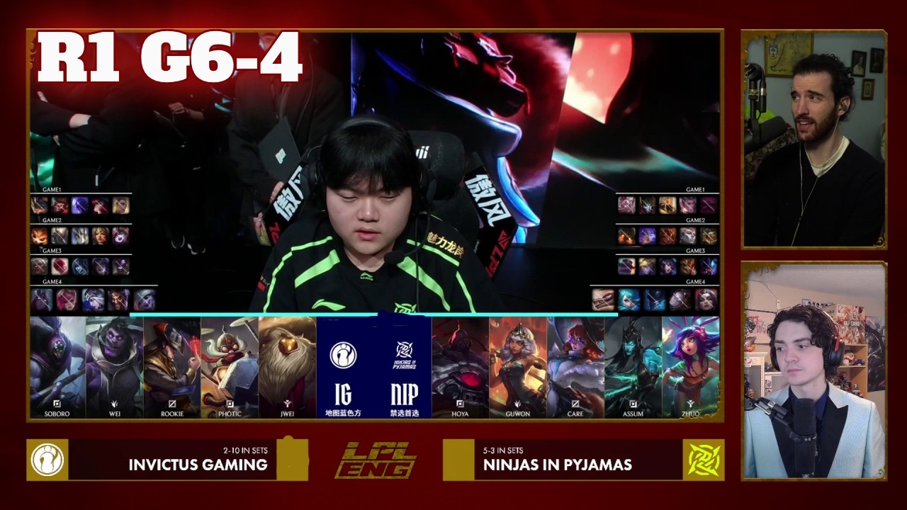 IG vs NIP - Game 4 | Round 1 S16 LPL Winter Playoffs 2026 | Invictus Gaming vs Ninjas in Pyjamas G4