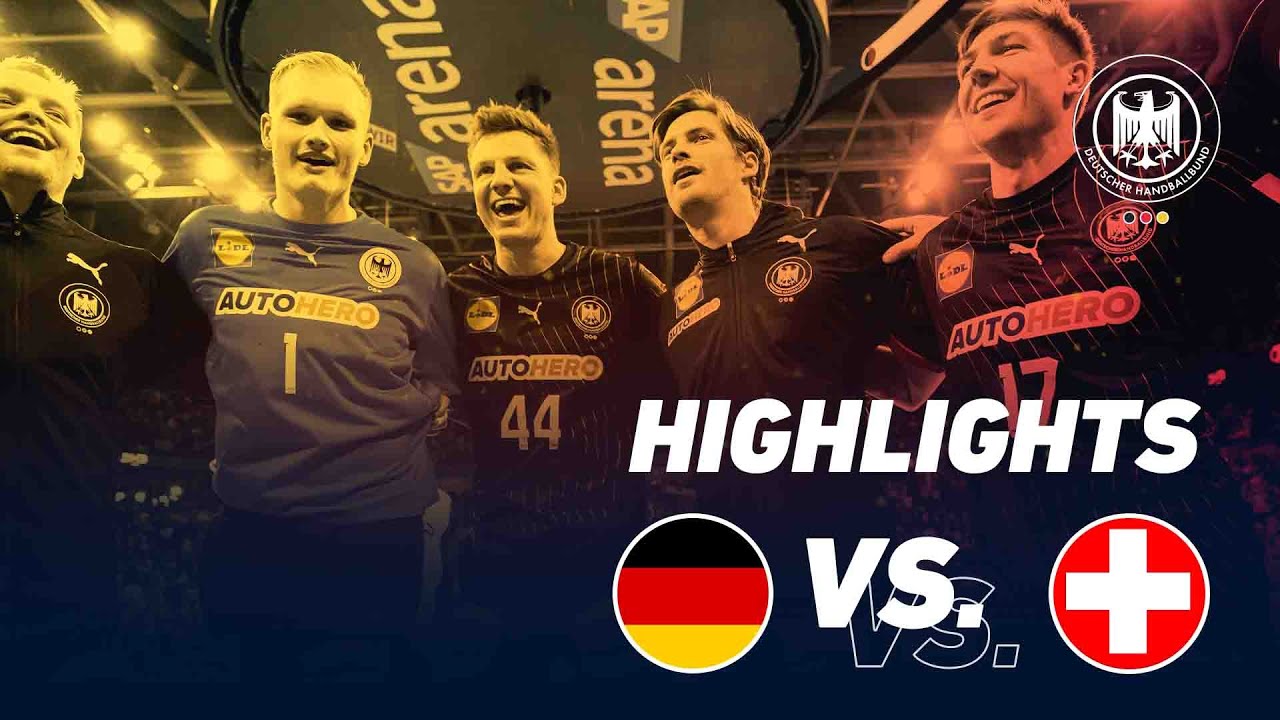 EHF EURO QUALIFIERS 🇩🇪🇨🇭 | Highlights