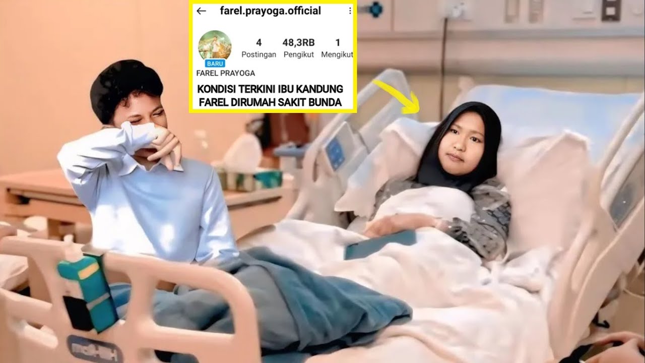 KONDISI TERKINI IBU KANDUNG FAREL PRAYOGA YANG DIKABARKAN JATUH SAKIT, SEMUA ORANG KIRIM DOA