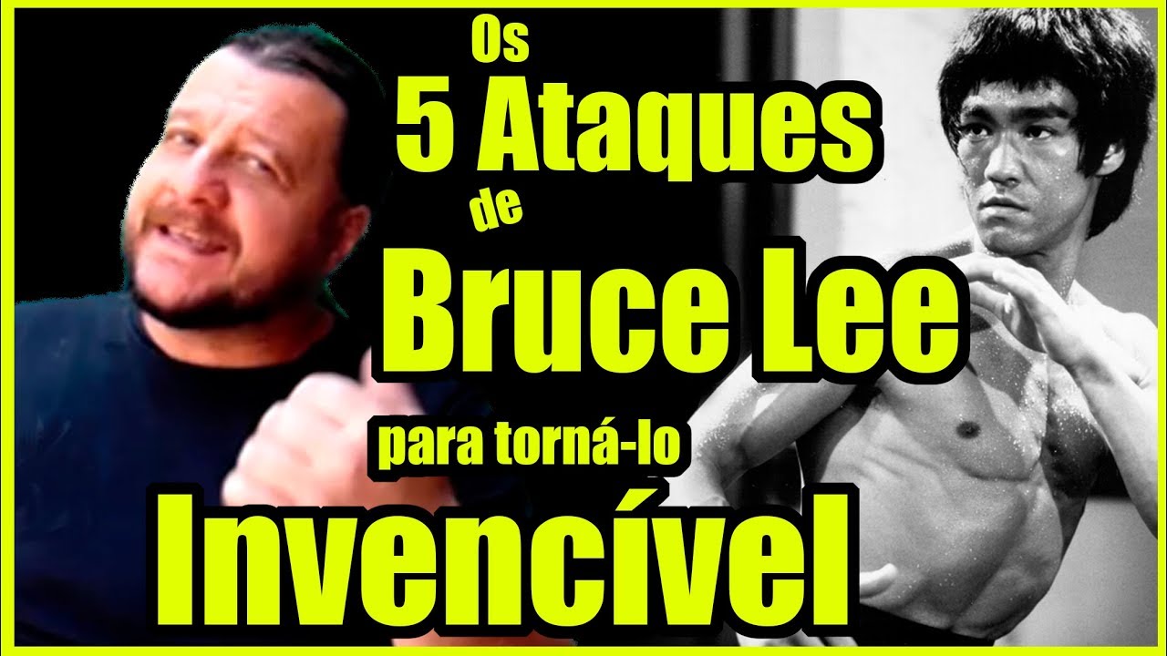 Os 5 ATAQUES de Bruce Lee