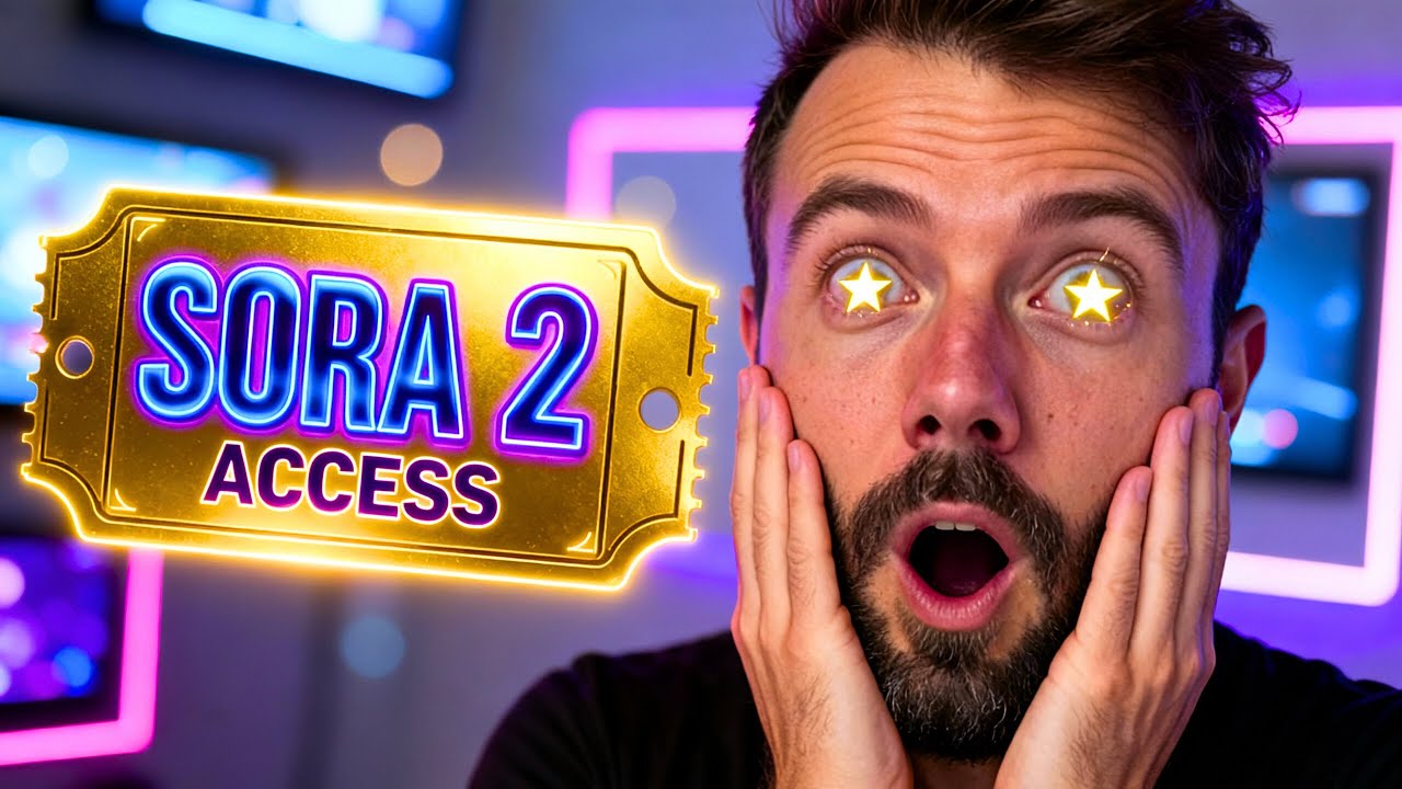 🚨 SORA 2 ACC&Egrave;S GRATUIT : L&rsquo;IA VID&Eacute;O d&rsquo;OpenAI va TOUT D&Eacute;TRUIRE ! (Tests Chocs)