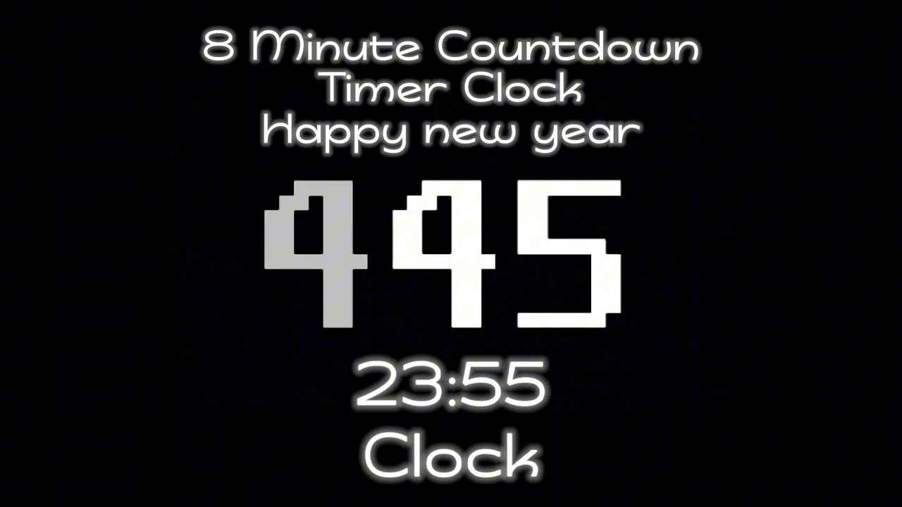 8 Minute Timer ý dự thảo sửa có thể làm cho người