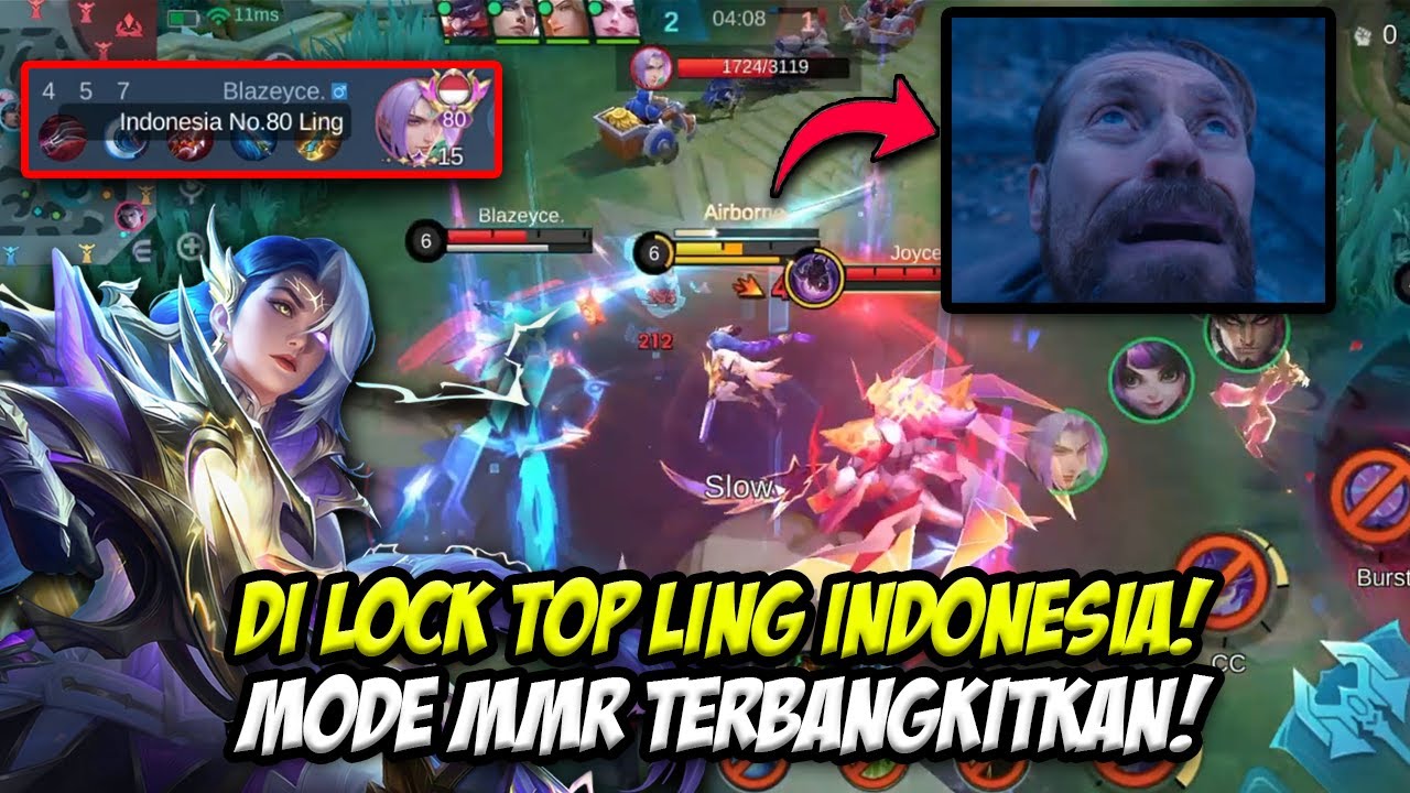 KASIH PAHAM LING INDONESIA YANG GANK LESLEY GUE DI EARLY GAME! | Build Top Global Lesley - MLBB