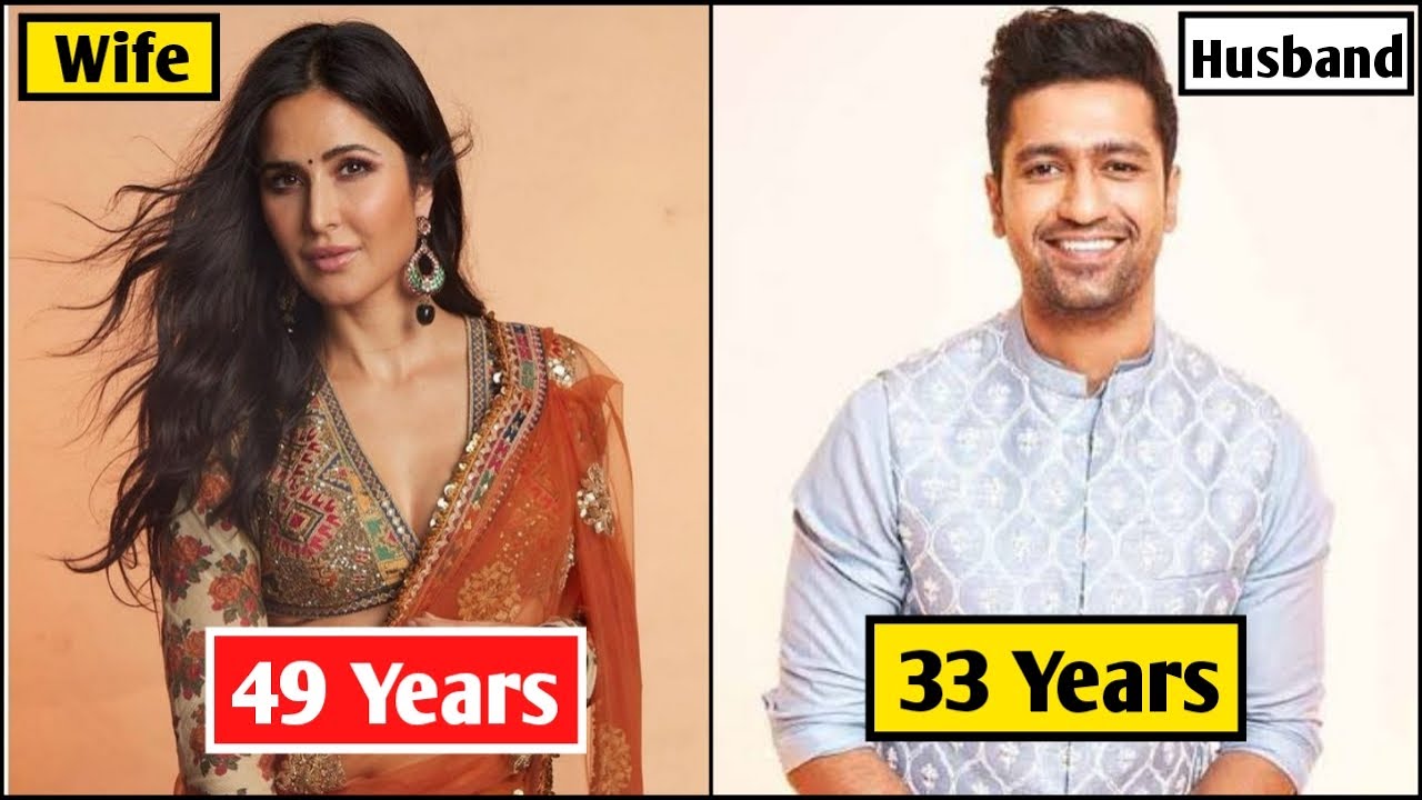 15 Shocking Age Gap of Bollywood Couples | Katrina Kaif, Ranbir Kapoor, Shahid Kapoor, Saif Ali Khan