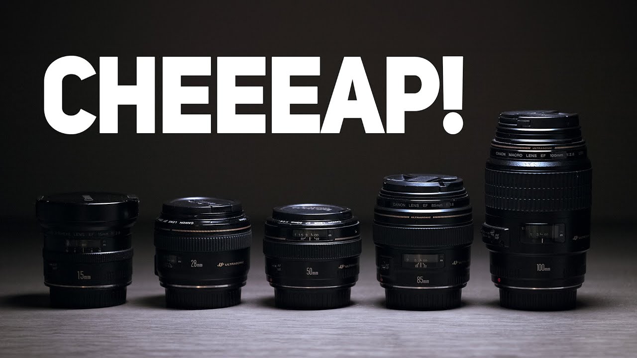 Cheap Canon EF Lenses are Kind Of Awesome