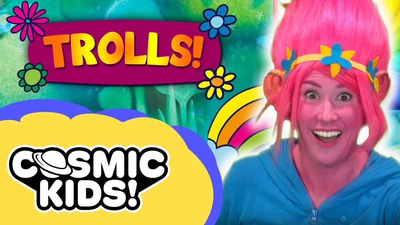 Saturday Morning Yoga | Trolls! 🌈✨🌸👯
