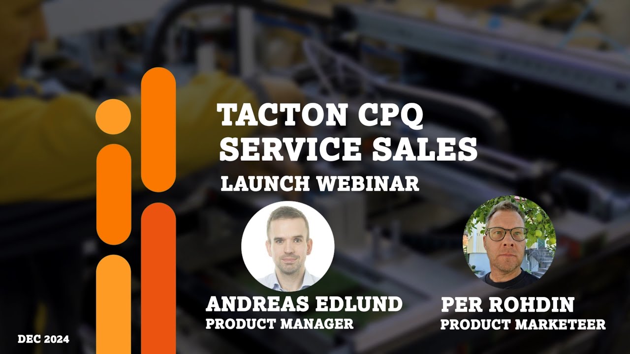 Tacton CPQ Service Sales