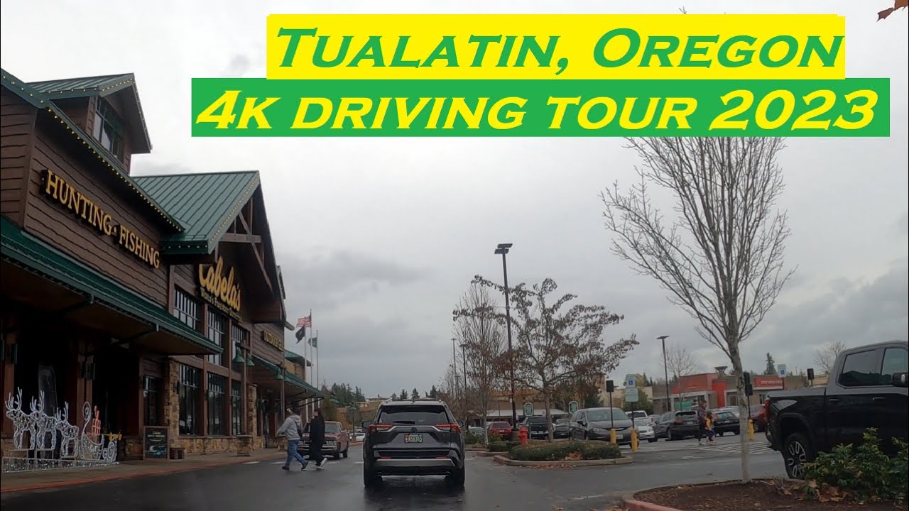 Tualatin, Oregon | 4k Driving Tour | 2023