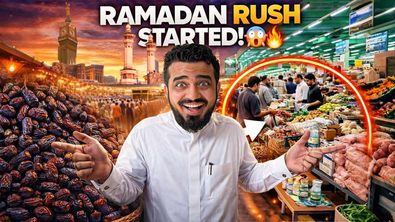 Cheapest Dates for Ramadan 😱 Makkah Shopping Vlog