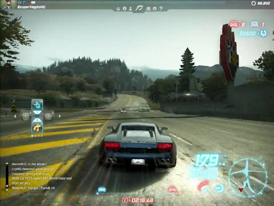 Need for Speed World Police Chase