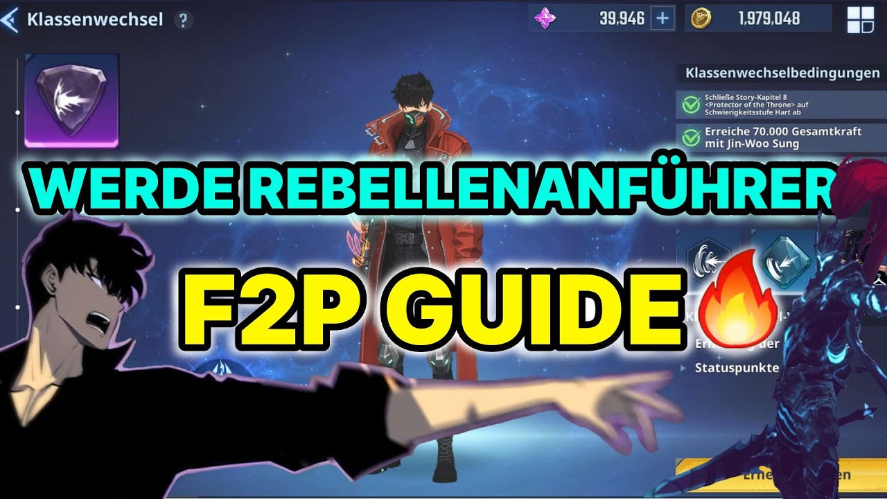 70K GESAMTKRAFT?! - KLASSENWECHSEL GANZ EINFACH SCHAFFEN | Solo Leveling Arise Schattenmonarch Quest