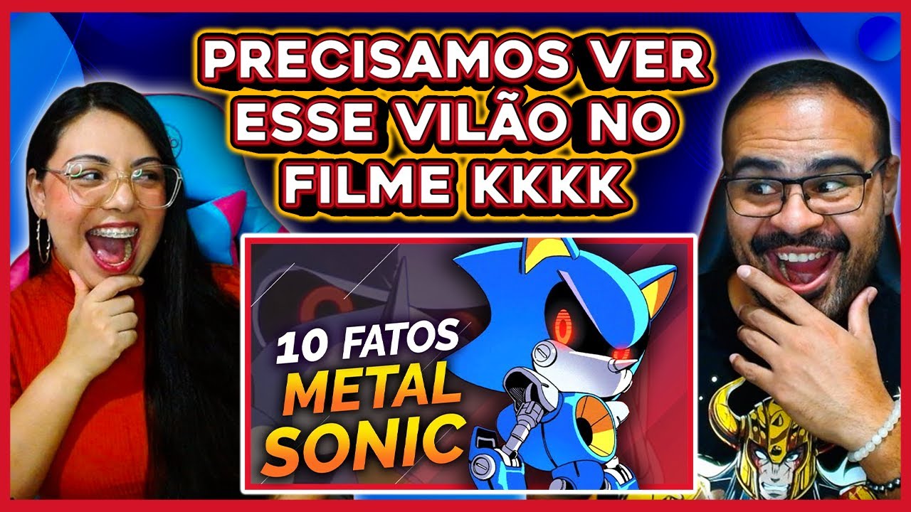 REACT O VÍCIO| 10 FATOS SOBRE O METAL SONIC