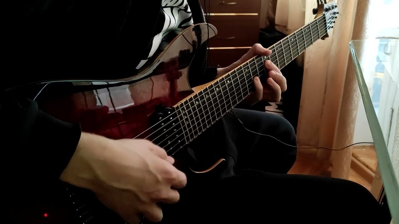 Deftones - Be Quiet and Drive (Drop C cover) + Guitar Boost
