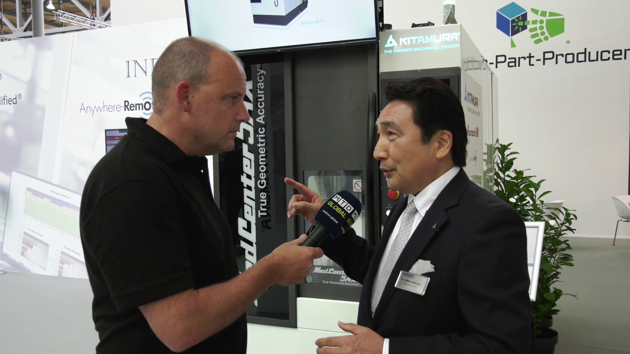 The new Medcentre 5 axis from Kitamura
