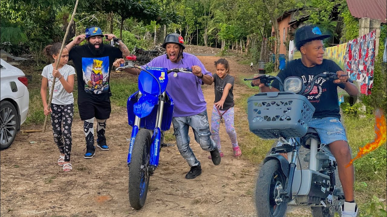 Pelicula copleta El motocross en el campo  🛵😍 * CARRERA * 🏁😍