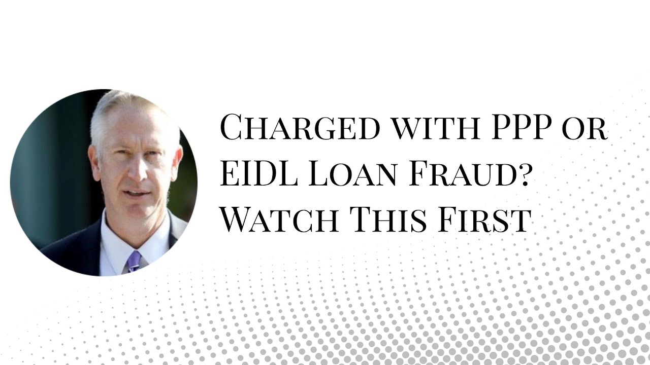 PPP and EIDL Fraud in South Carolina - Federal Defense Attorney Nathan Williams
