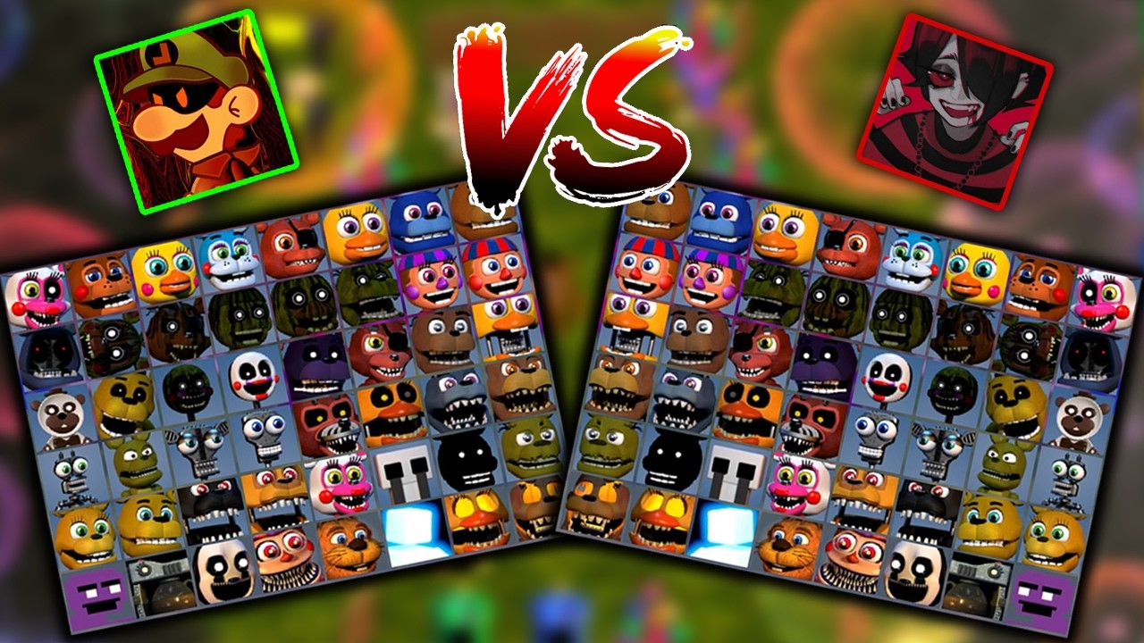 Zagraliśmy w Fnaf World GUESS WHO!