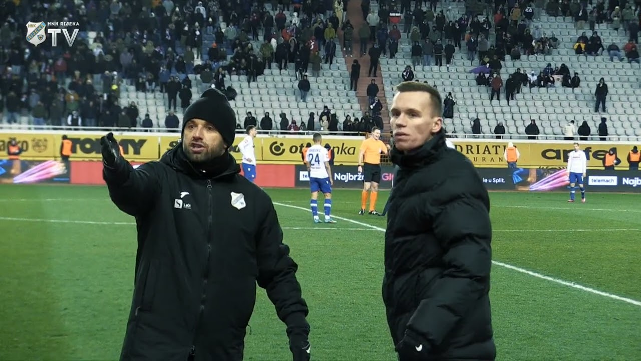 Hajduk  - Rijeka (iz drugog kuta)
